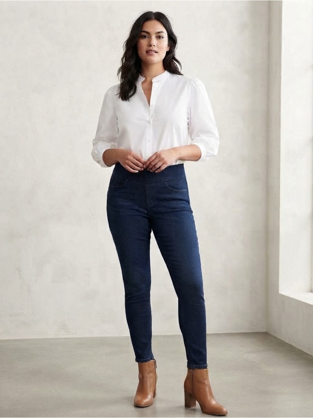 Jag Nora Mid Rise Skinny Jeans